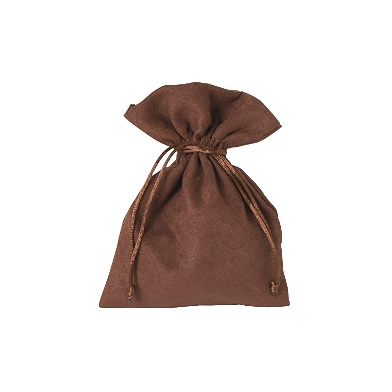 Bartl 110603 Velvet Pouch Large Brown