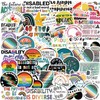 Disability Pride Sticker Set 50 Pieces Cute Decoration for Car