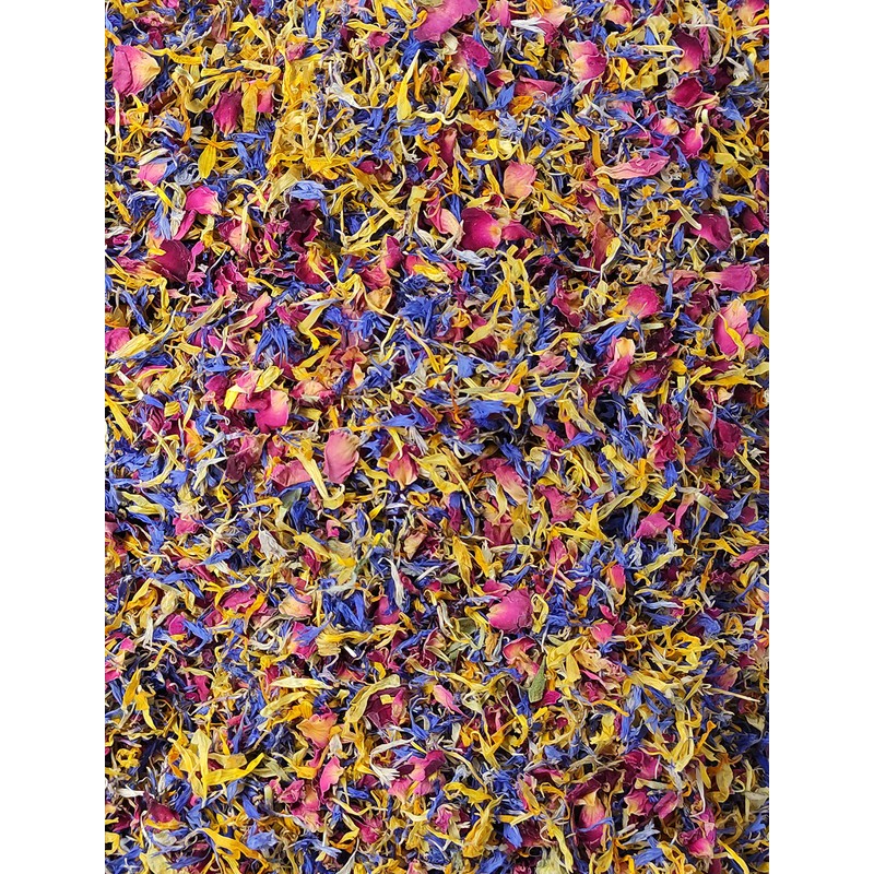Spring Flower Blend – Edible flowers - Rose, Cornflower and
