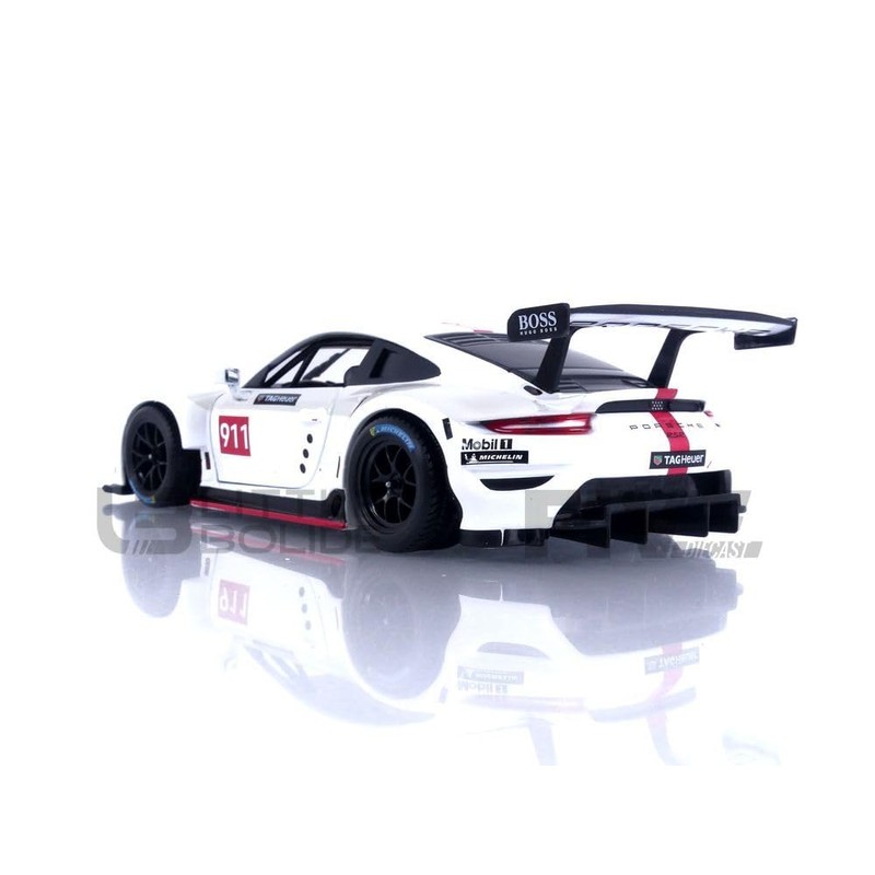 Bburago 28013W Miniature Model Collection White/Red