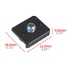 CS PRIORITY Aluminum alloy 1/4 ale positioning quick release plate