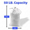 DURASACK Large Heavy Duty Sand Bags with Tie Strings Empty