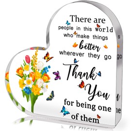 Employee Appreciation Gifts for Women, Thank You Gifts for Teacher Coworkers Boss Inspirational Gifts for Women, Going Away Farewell Retirement Gift, Home Office Desk Decor
