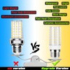 ALIDE E26 E27 12W LED Candelabra Bulbs, 100 Watt Led