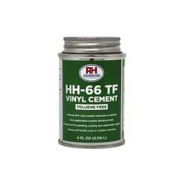 HH-66 Toluene Free Vinyl Cement, 4 oz. can - RH Adhesives | RH Adhesives