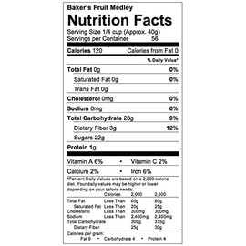 Traina Home Grown Sun Dried Bakerâs Fruit Medley - Diced Peaches, Cranberries, Apricots, Pears, Nectarines, and Raisins - Non GMO, Gluten Free, Value Size(5 lbs)