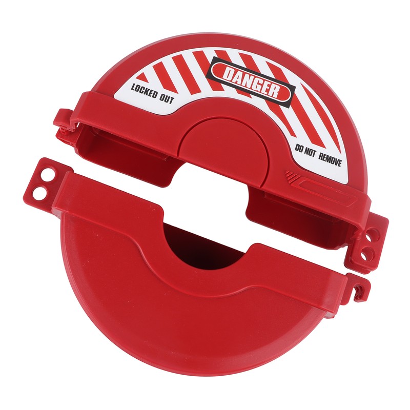 2Pcs Standard Gate Valve Lock Handwheel Fixed Engineering Plastics Lock