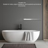 Bath Towel Rack Square Space Aluminum Versatile Widened Towel Bar
