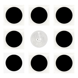 30PCS Black NTAG215 NFC Sticker Tag 25MM,1 Inch Round, 504 Bytes NTAG 215 NFC Label Compatible with TagMo Amiibo, Works with All NFC Enable Phones by TimesKey