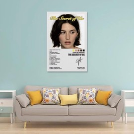 NEWTRASI Gracie Music Abrams Poster The Secret of Us Album Cover Poster 12x18inch(30x45cm) Unframe-style-1