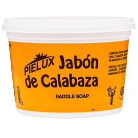 Jabon de Calabaza Pielux Limpieza y Acondicionamiento, Mejora y Protege tus Artículos de Cuero y Piel