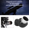 45 Degrees Round Angle Diagonal Mirror 1.25 Inch Interface Astronomical