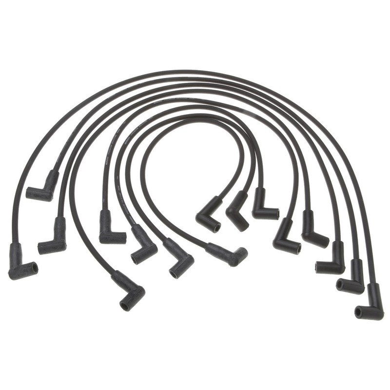 ACDelco Professional 9608U Juego de Cables de Bujía, Negro