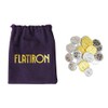 Ludonova | Flatiron Monete Deluxe | Componente Deluxe per Flatiron,