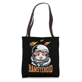 Cute Hamster Asteroid Pun Science Space Hamsteroid Tote Bag