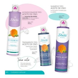 Acondicionador Tipo Aceite De Oso Shelo Nabel 530ml 2 Piezas