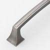 GlideRite Hardware 3-3/4" CC Deco Base Cabinet Pulls, Pewter -