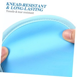 DECHOUS 4Pcs Comfortable Exfoliating Bath Gloves for Body Cleaning Mitts for Back Neck Feet Scrubbing High Grade Material Lightweight Travel Friendly