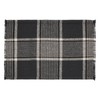 VHC Brands Farmhouse 13"x19" Placemat Set of 2 Black Eston
