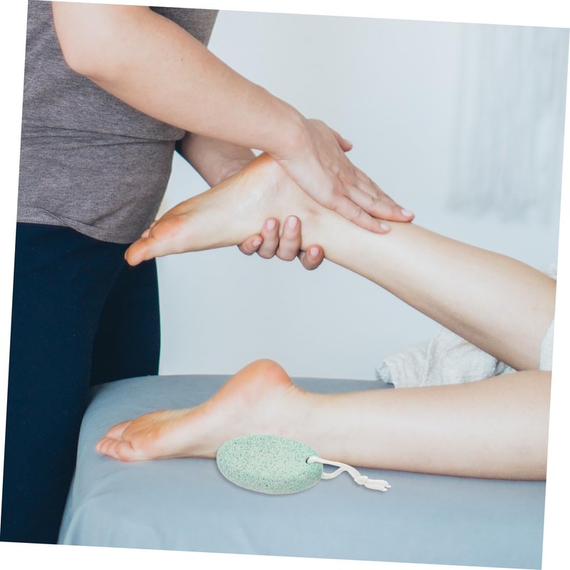 Mikinona Foot Care Accessory 2pcs Volcanic Foot Rub Stone Lava