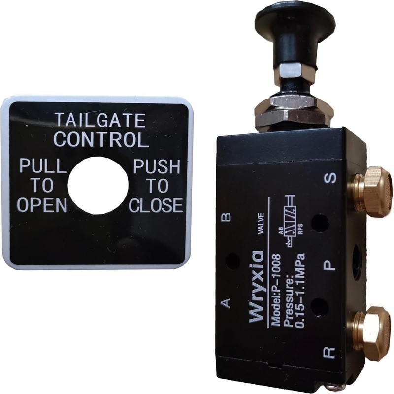 Wryxia Air Valve Push-Pull 4 Way 2 Position Manual Dump