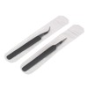 A+ Quality Set of 2 Black Anti Static Tweezers Including