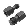 JUUDDENPARTS 2Pcs Oxygen Sensor Socket Thread Chasers Set, Black Oxygen