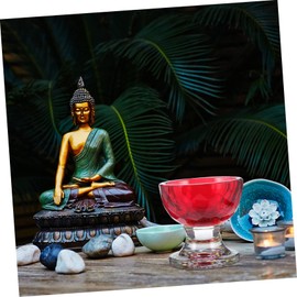 FUNOMOCYA 1pc Holy Water Cup Buddhist Offering Bowl Decorative Temple Bowl for Water Soju Elegant