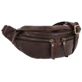 Gusti Acton Women's and Men's Bum Bag Leather Vintage Brown Leather