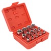 14Pcs E Star Socket Set Chrome Vanadium Steel Portable External