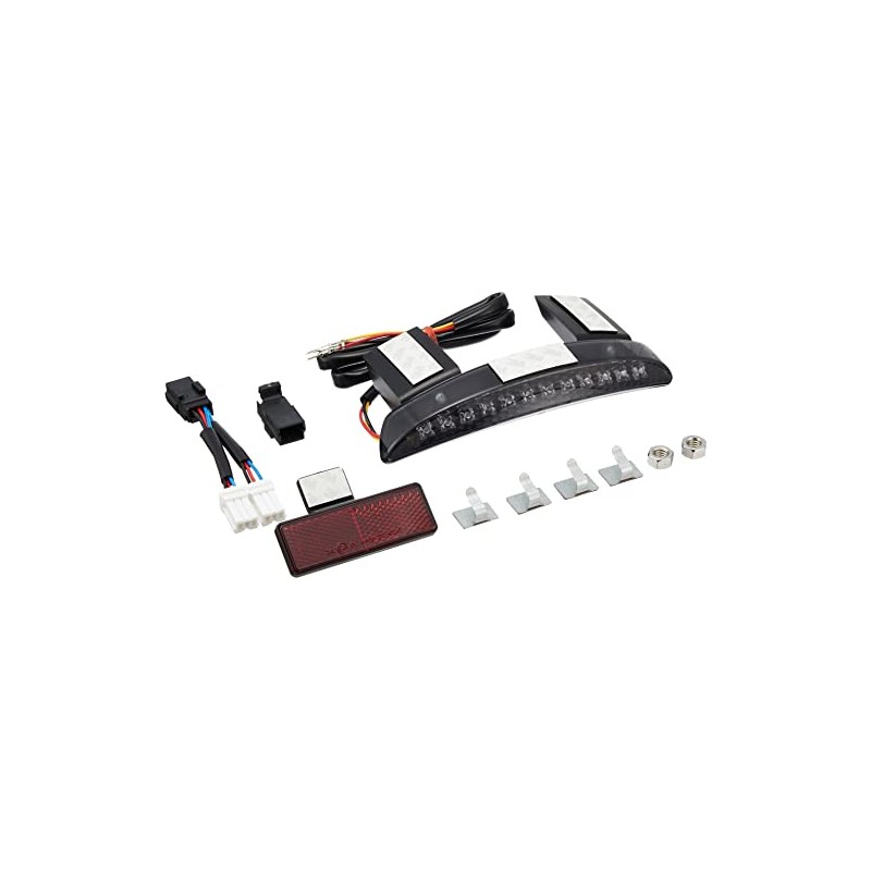 Kijima XL1200 HD-01420 Motorcycle Parts Tail Lamp Kit, LED Slim/Smoke