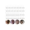 60pcs Horquilla Cabello Accesorios Pelo Boda De Flores Mujer