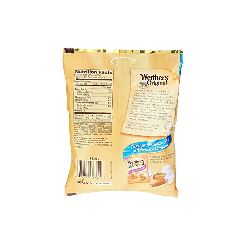 Werther's Original, Chewy Caramels, 5 Ounce