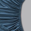 wyewye Double Fitted Sheet, Deep Blue, 135x190 cm with 40