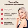 Telomere Lengthening Supplements – Organic Astragalus, Gotu Kola, Vitamin D3,