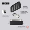 Sigg Gemstone Box Obsidian Lunch Box, Leak-proof Lunch Box for