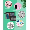 besharppin 4 Pack Mini Cosmetic Bags for Lipsticks, Small Mesh