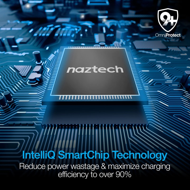 Naztech 30W USB-C PD Dual Output Fast Wall Charger w