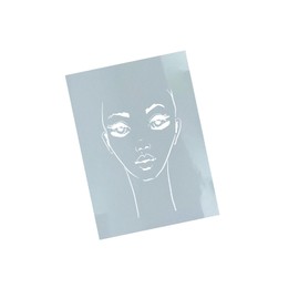 Stencil Face Drawing - Wall Stencil Face Stencil Face Woman Painting Stencil - Painting Airbrush Art Decoration Scrapbooking - zAcheR-fineT (DIN A6)