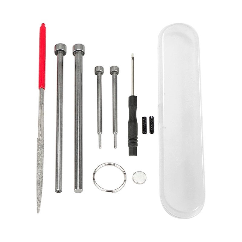 3 Button Flip Car Key Shell with Steel Pin Removal