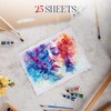 Thick Handmade A5 Size Watercolor Paper with Deckle Edge -