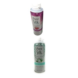 Pure Silk Cream Sensitive Skin Therapy Cream & Pure Silk Raspberry Mist (Pack of 4)