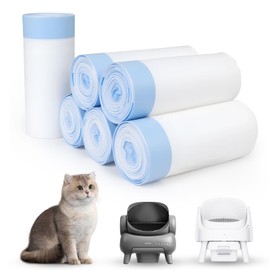 120 Count Cat Litter Box Liners for Neakasa and PetPivot Open Automatic Litter Boxes, 3-4 Gallons of Capacity, Heavy Duty Cat Litter Box Liners
