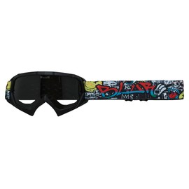 Blur Unisex Kids B-10 Youth Goggle, Black/Multi