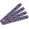 Gothic Llama Double-Sided Nail File Emery Board Set 4 Pack
