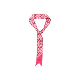 Coach TEXTURED SIGNATURE C PRINTED SILK SKINNY