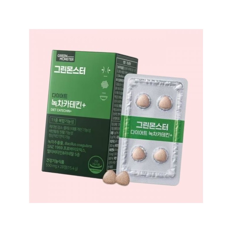 Green Monster Diet Green Tea Catechin+ 28 tablets 4746171 /