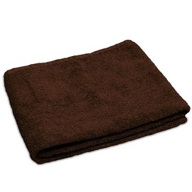 Lanudo® Luxury Hand Towel 600 g/m² Pure Line 50 x 100 cm with Border 100% Finest Terry Cotton in Highest Quality Colour: Brown/Nude