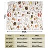 Mushroom Blanket, Cute Soft Warm Cartoon Bed Bedding Throw Blankets