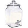 Anchor Hocking Beverage Dispenser With Spigot, 1.5 Gal, Clear